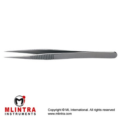 Jewelers Forcep 3 # Straight,0.08 x 0.04mm tips, 12cm